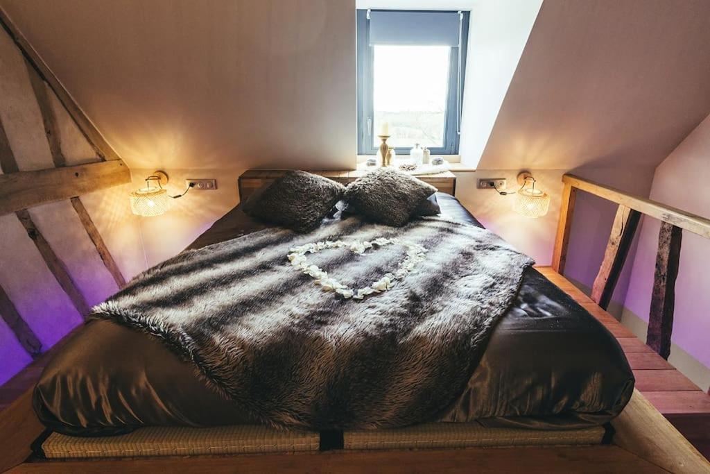 Le Duplex De L'Etoile Home Cinema Jacuzzi Et Sauna Privatif Longmesnil Exterior foto