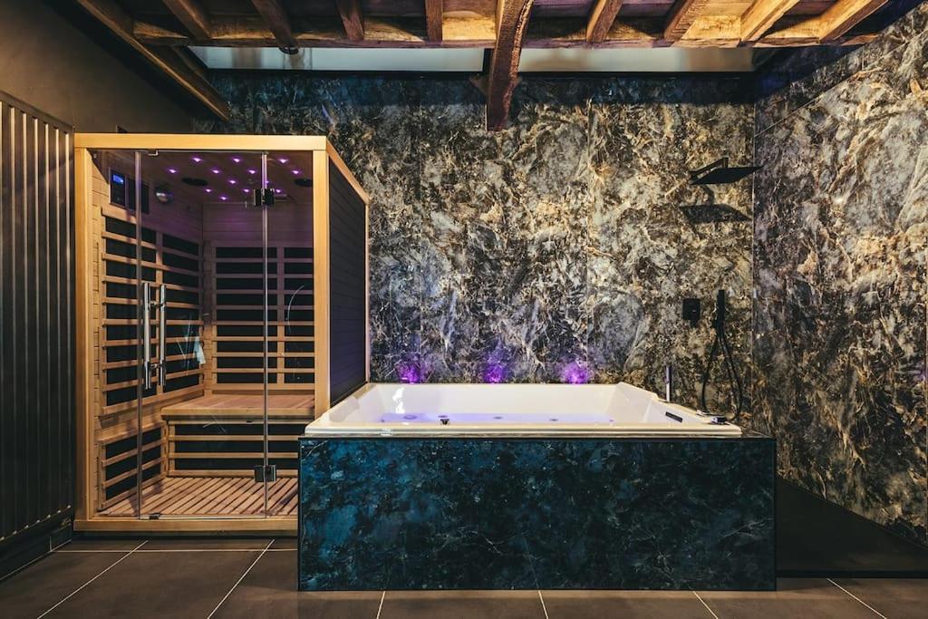 Le Duplex De L'Etoile Home Cinema Jacuzzi Et Sauna Privatif Longmesnil Exterior foto